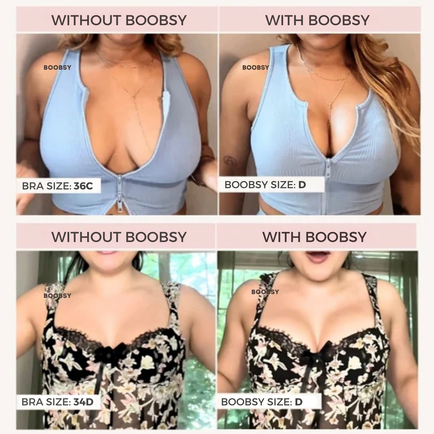 Boobsy Invisible Lift Inserts
