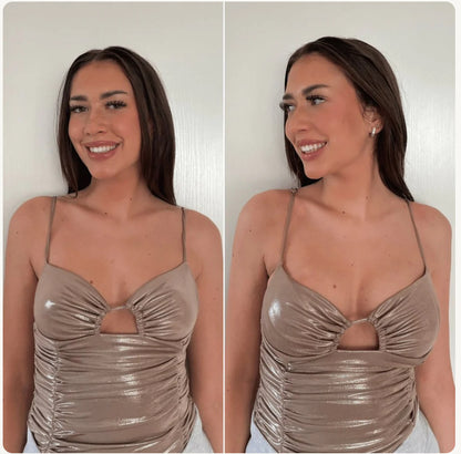 Boobsy Sticky Bra Inserts - instant invisible lift, 2 size boost, washable and reusable